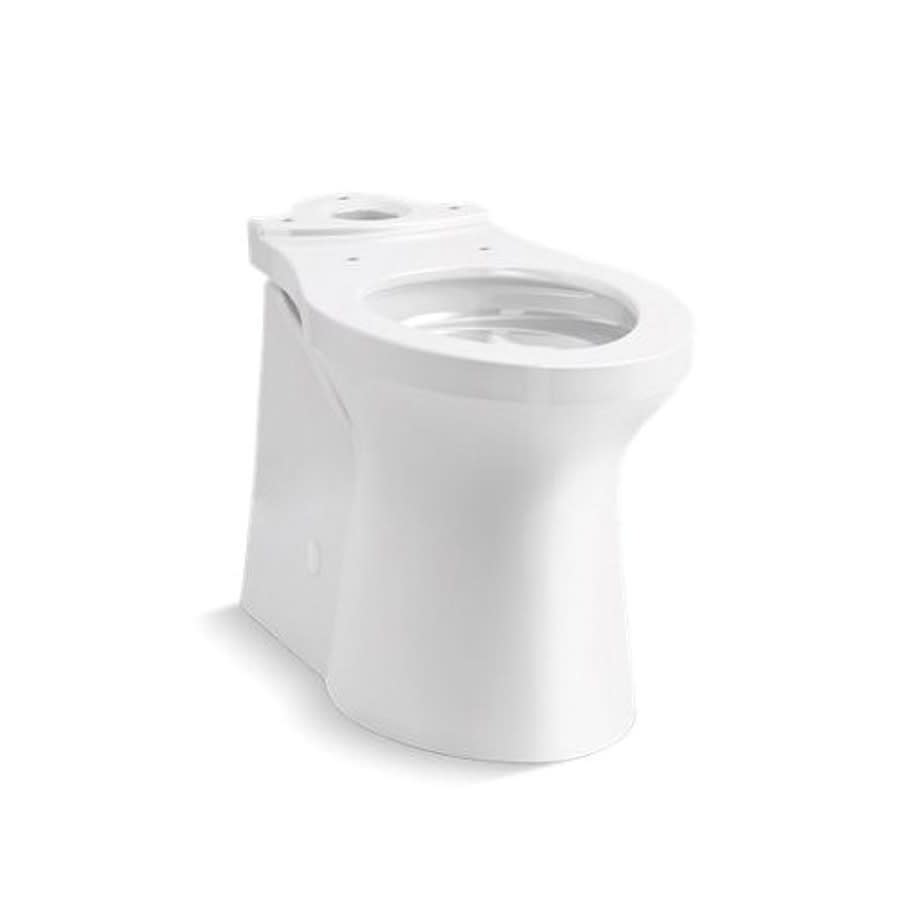 Betello® Toilet Bowl, Floor Mount, 12 in Rough, Elongated, White