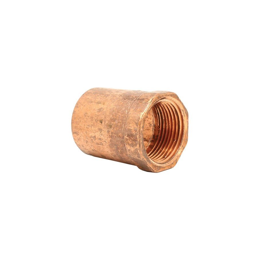 Female Adapter, 1-1/4 x 1 in, C x FNPT, Copper