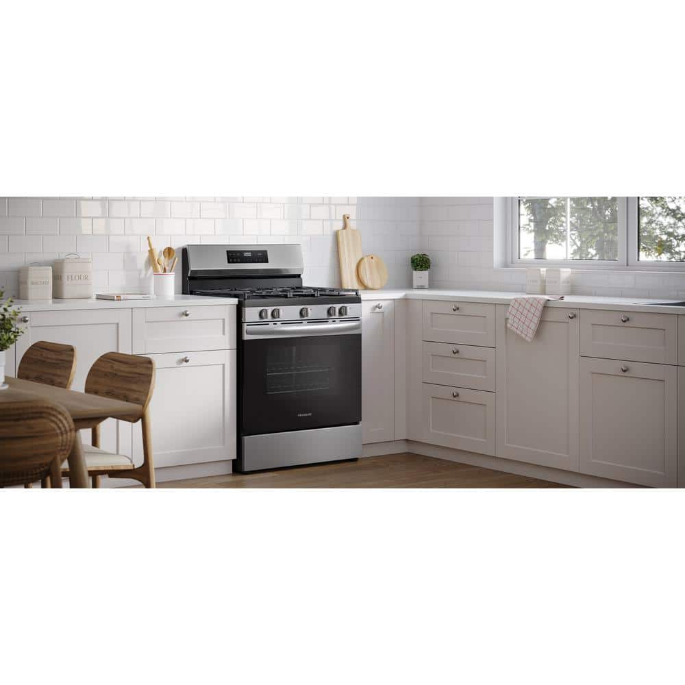 Frigidaire 30" Gas Range With Steam Clean