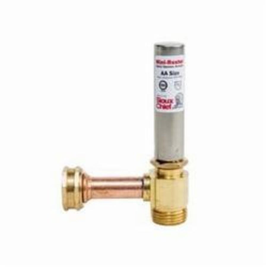 MiniRester™ Water Hammer Arrestor, 3/4 in, Female Hose Thread Swivel, Bronze