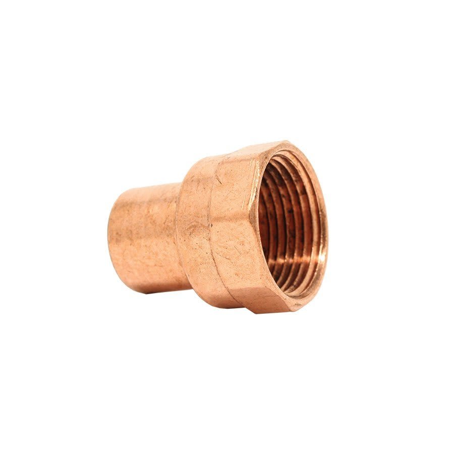 Female Adapter, 3/4 x 1 in, C x FNPT, Copper