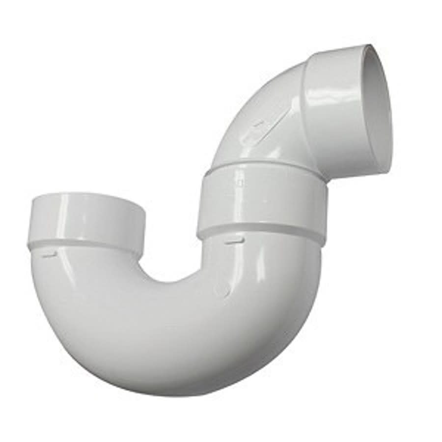 P-Trap, 6 in, Hub, DWV, PVC