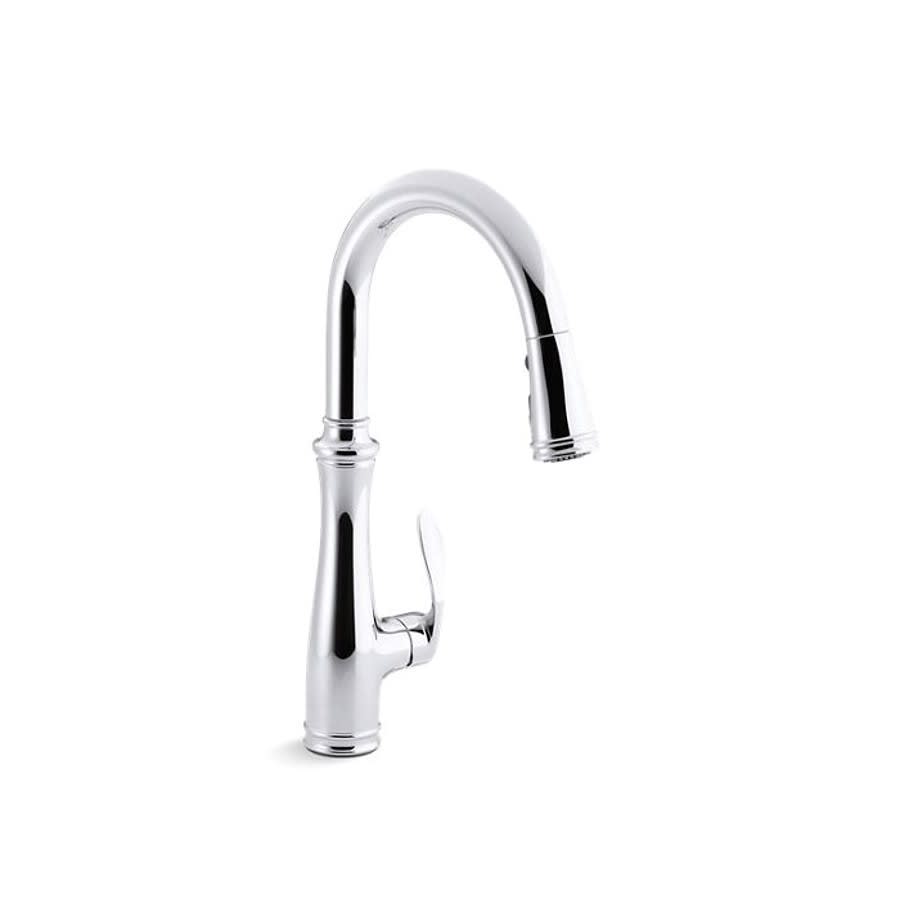 Bellera® Kitchen Faucet, Deck Mount, ADA, 1 Lever Handle, 1 or 3-Hole, Polished Chrome