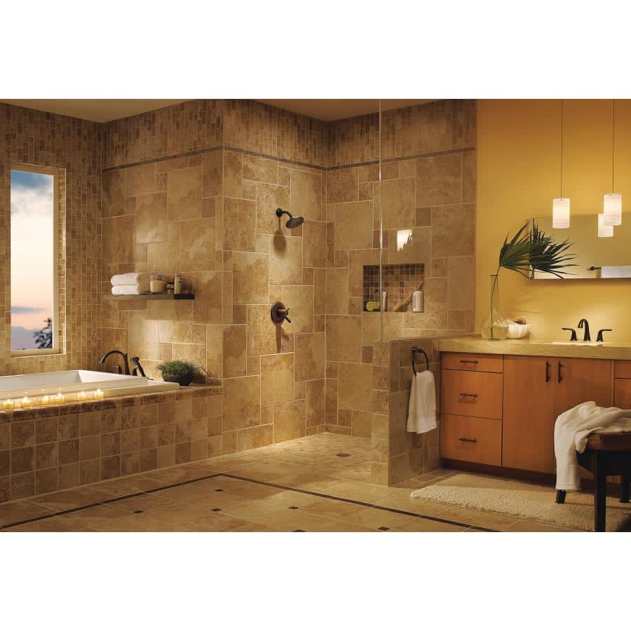 Lahara Deck Mounted Roman Tub Filler Trim