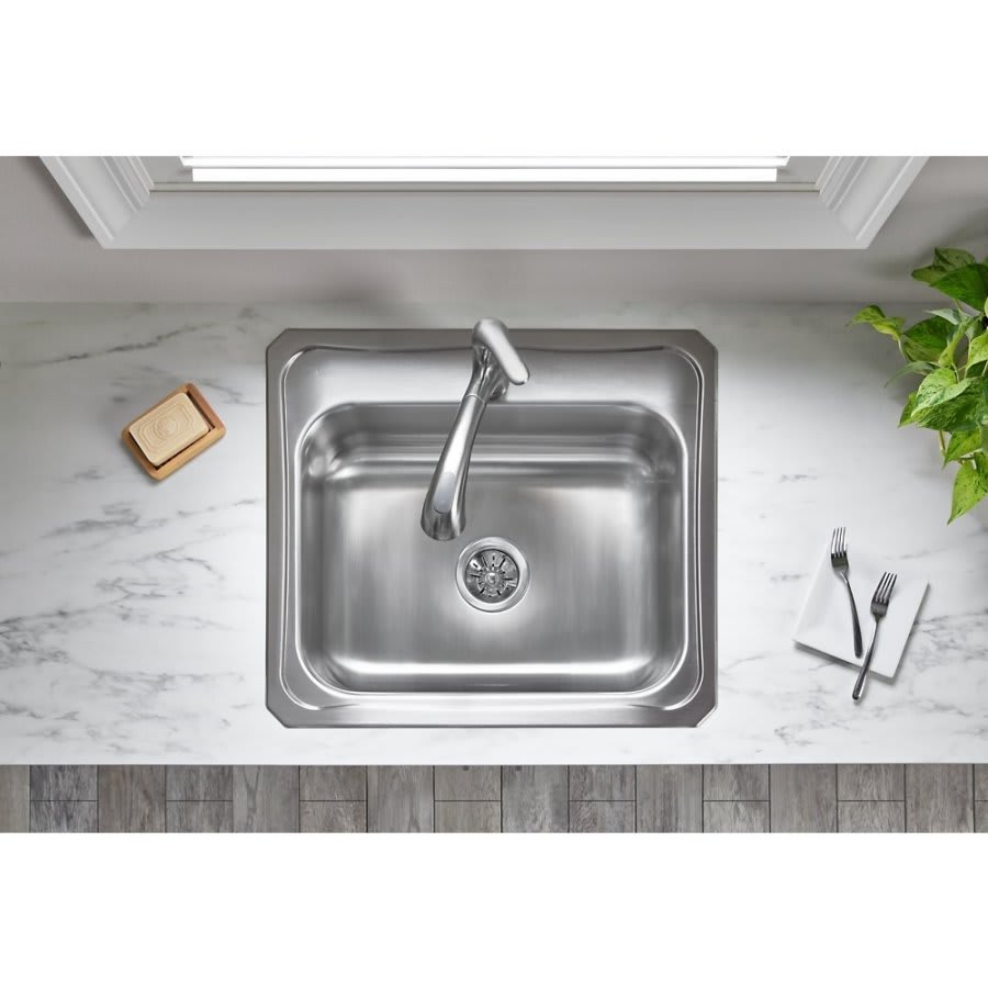 Deluxe 3-1/2 in, Drain Type 304/304L Stainless Steel Body Strainer Basket Rubber Seal and Tailpiece, Polished Chrome