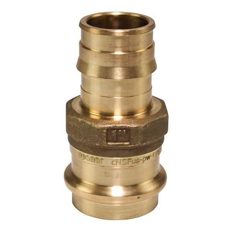 ProPEX® Press Adapter, 1 in, Expansion PEX x C, Copper