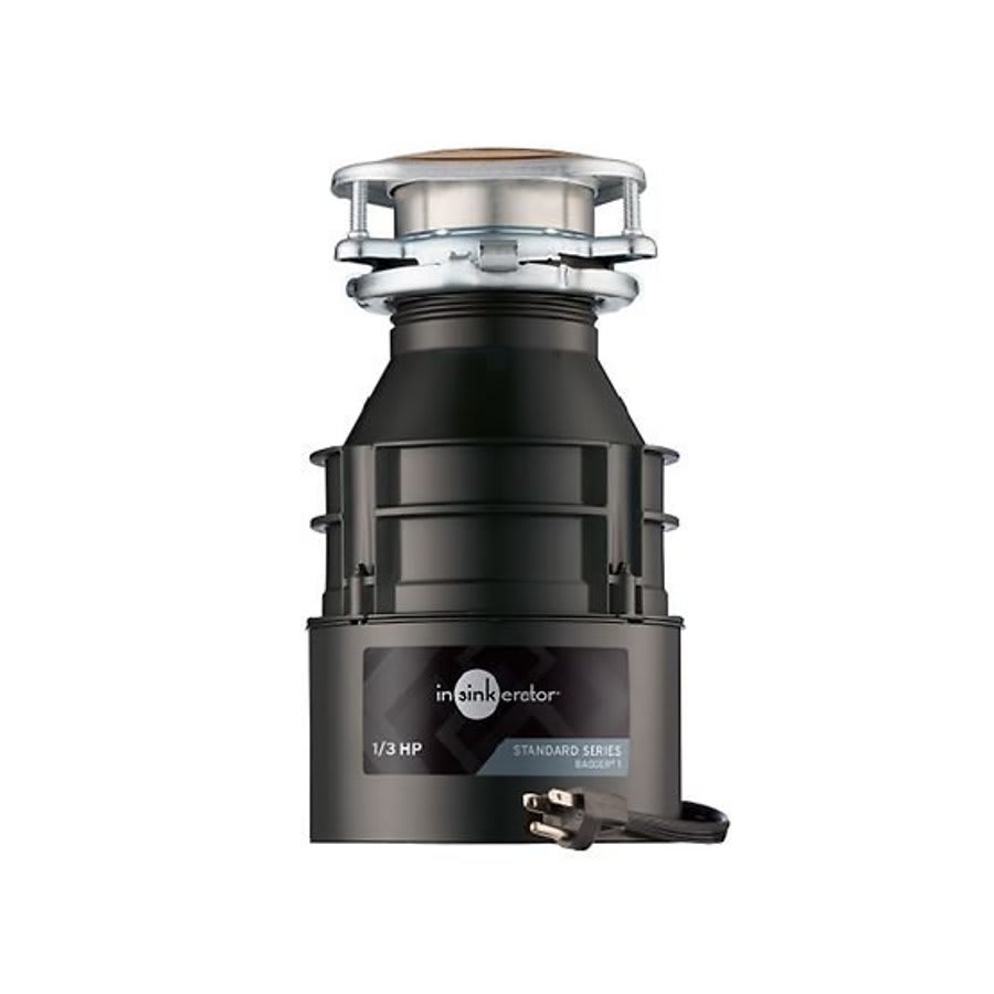 Badger® 1 Corded Garbage Disposal, 1/3 hp, 120 VAC, 1 ph