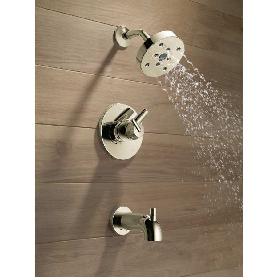 Trinsic Monitor 17 Series Dual Function Pressure Balanced Tub and Shower with Integrated Volume Control - Less Rough-In Valve