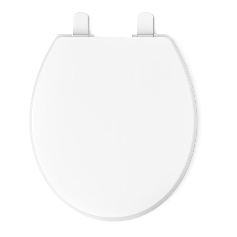 Brevia Q2 Round Closed-Front Toilet Seat with Quick-Release and Quick-Attach Hinges