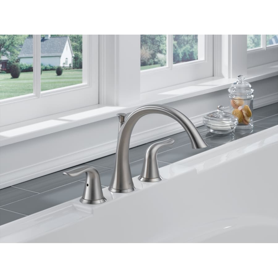 Lahara Deck Mounted Roman Tub Filler Trim