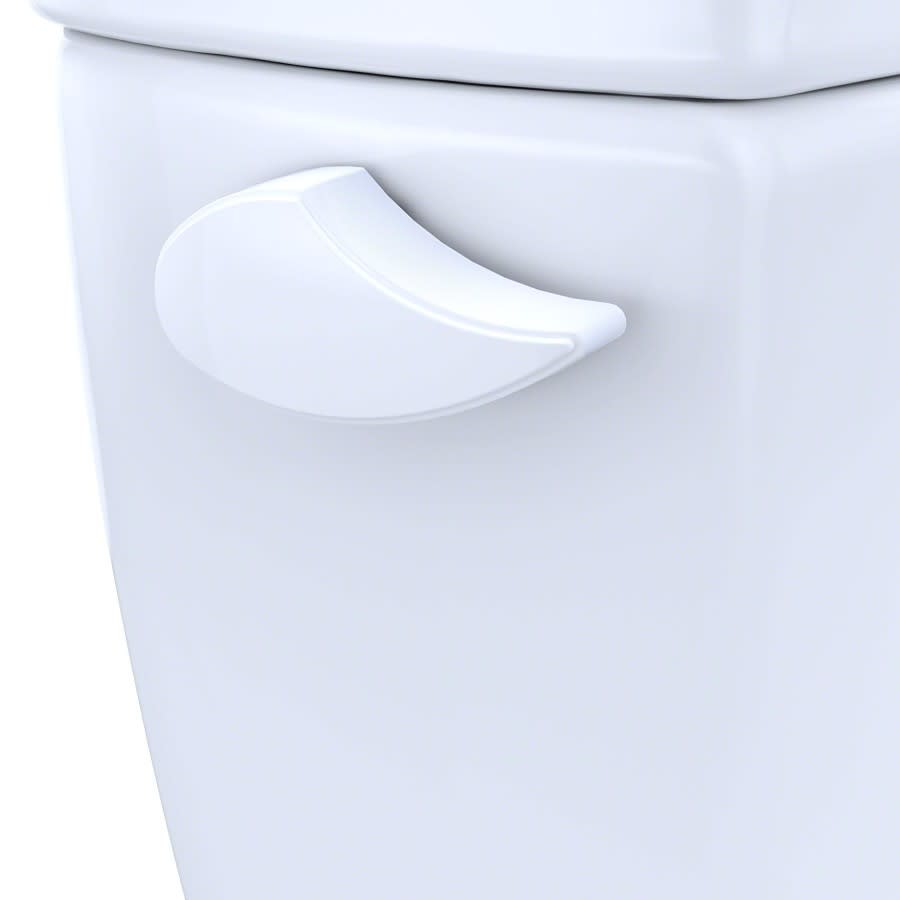Left Hand Trip Lever, White
