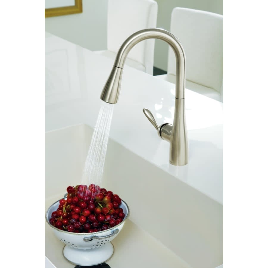 Arbor Single Handle Pulldown Spray Bar Faucet with Reflex Technology
