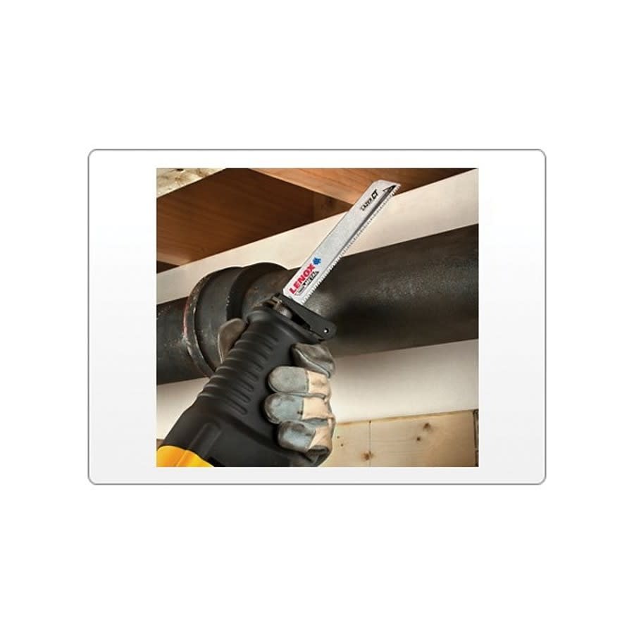 METALWOLF™ Carbide Tip Reciprocating Saw Blade, 9 in L, 8 tpi, 0.052 in THK