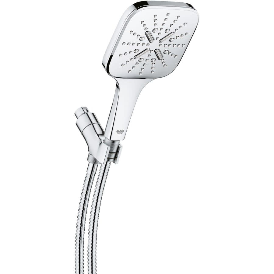 Rainshower 1.75 GPM Multi Function Hand Shower with StarLight, DreamSpray, EcoSpray and Speed Clean - Includes Hose