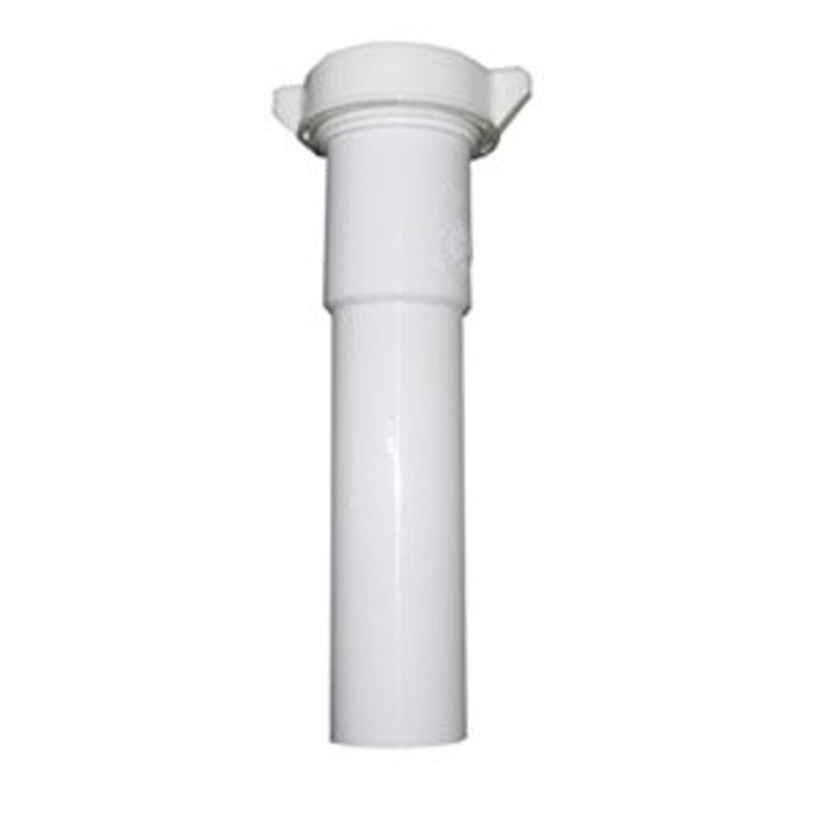 Tubular Extension, 1-1/4 in, Tube x Slip Joint, White