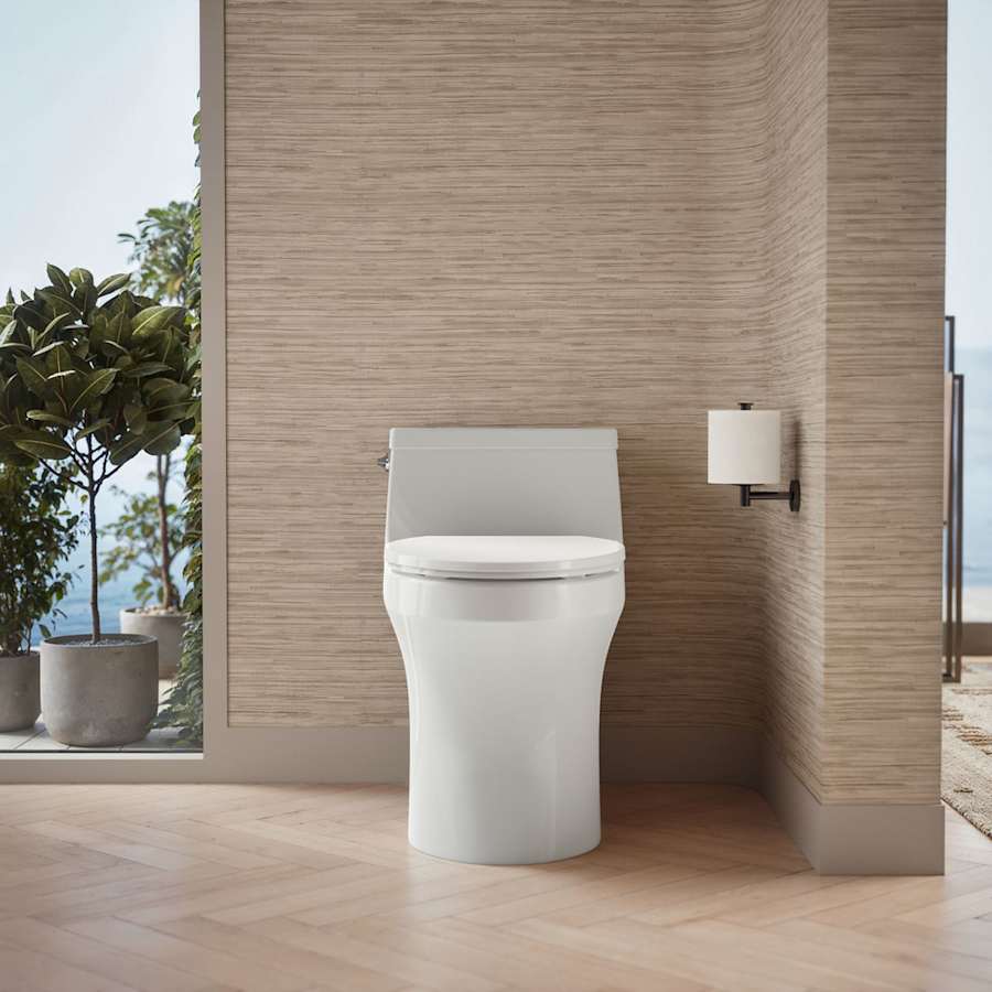 San Souci 1.28 GPF One Piece Elongated Toilet with Left Hand Lever