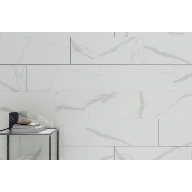 SCULPTURE FLAT WHITE GL 13X36