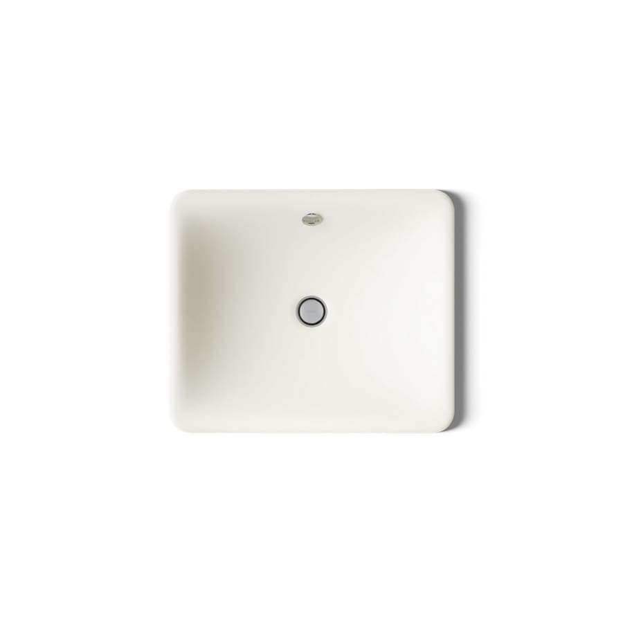 Iron Plains 18-9/16" Drop In Enameled Cast Iron Bathroom Sink with Overflow