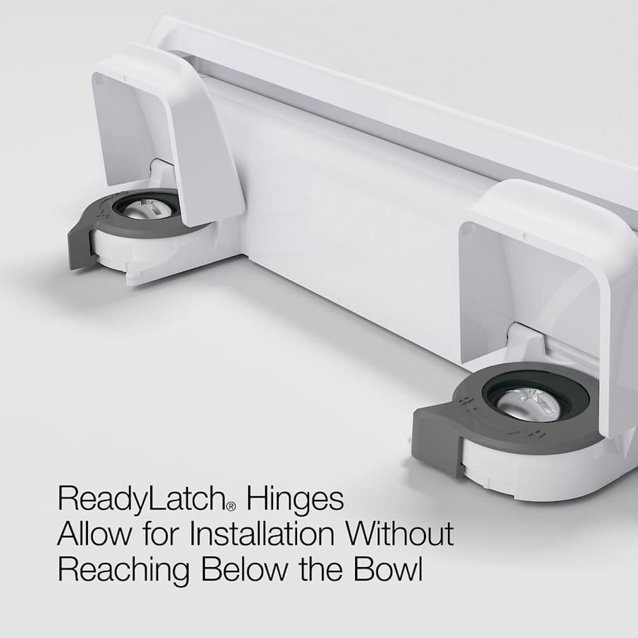 Cachet ReadyLatch Round-Front Quiet-Close Toilet Seat