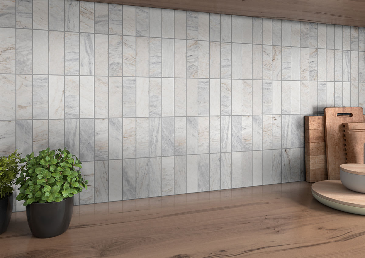 Capri Blue Honed Subway Tile