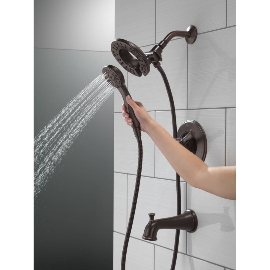 Linden Monitor 17 Series Dual Function Pressure Balanced Tub and Shower with In2ition and Integrated Volume Control - Less Rough-In Valve