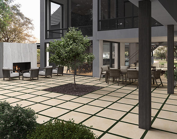 Nominee Sand Xterior Paver 24X24 Matte