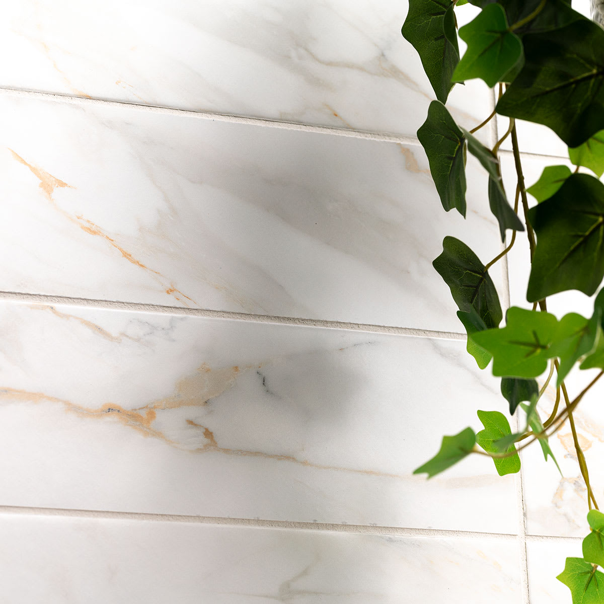 Calacatta Gold Matte Subway Tile