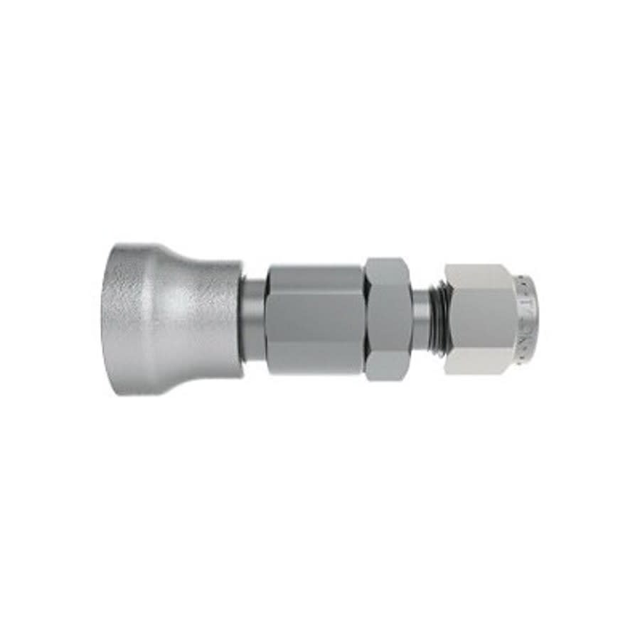 Adapter, 1/4 in, QC x Tube, 316/316L Stainless Steel, Domestic