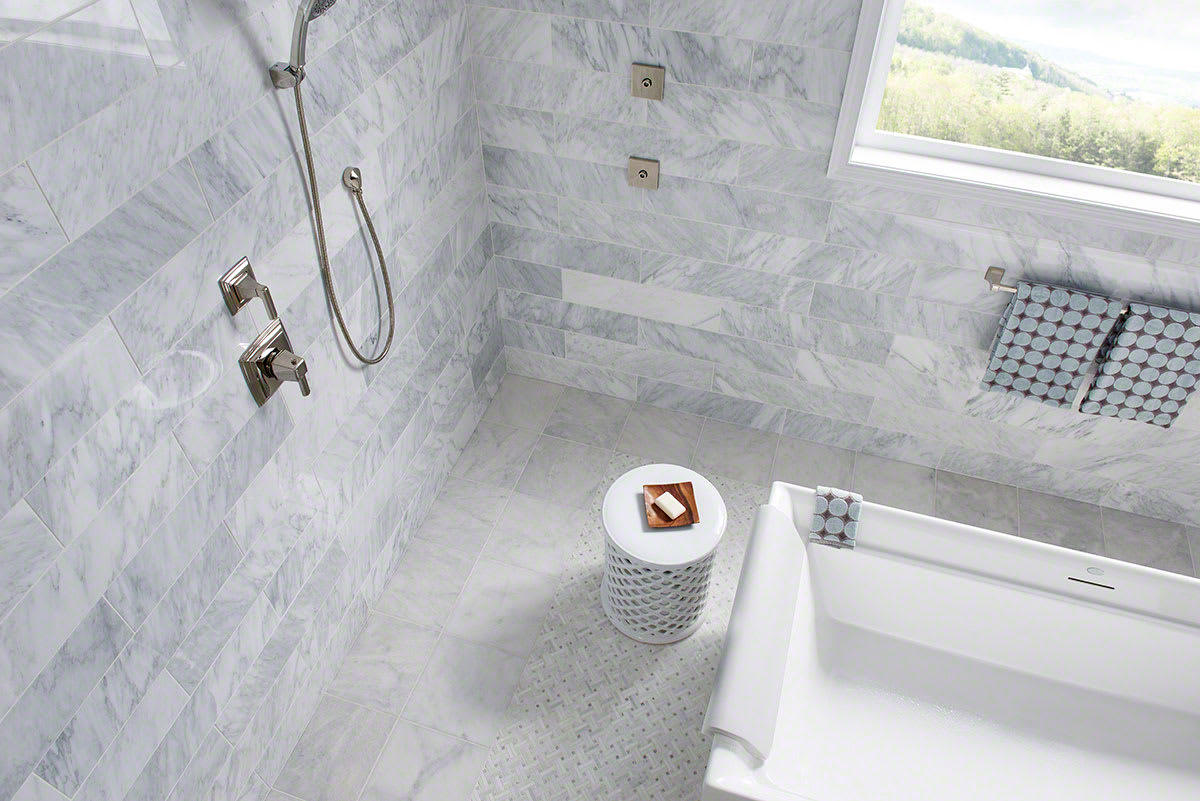 Arabescato Carrara Subway Tile