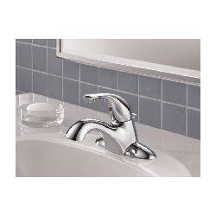 Classic Centerset Lavatory Faucet, ADA, 1 Handle, 3-Hole, 1.2 gpm, Chrome