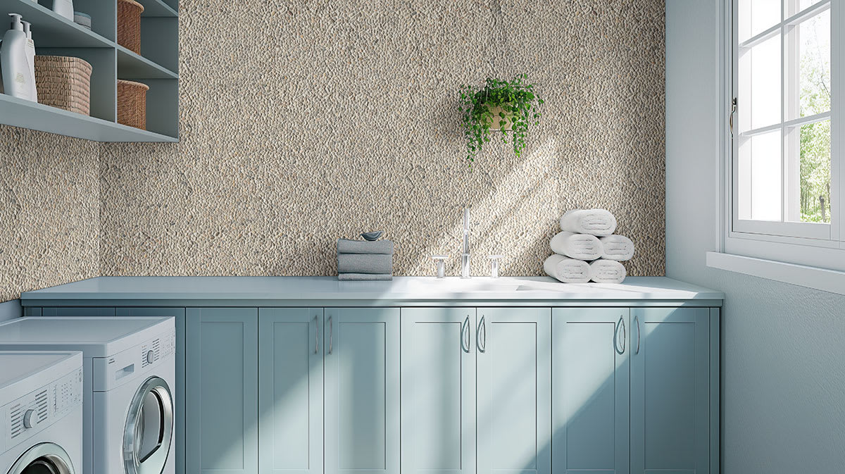 Ivory White Mini Pebble