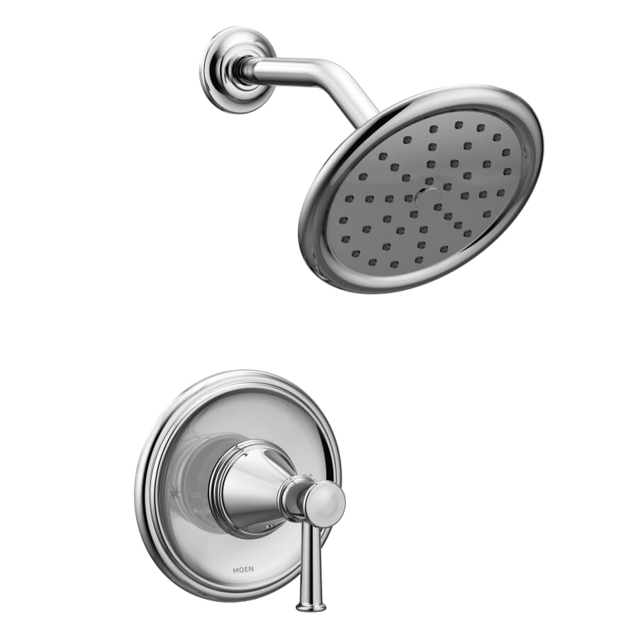 Belfield Shower Trim Package with Single Function 2.5 GPM Shower Head and Posi-Temp Pressure-Balancing Valve Technology