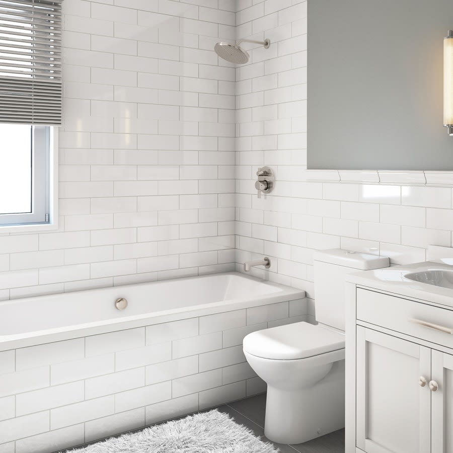 Croma Tub and Shower Trim Package with 2 GPM Single Function Shower Head