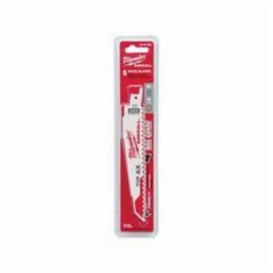 SAWZALL® The Ax™ Demolition Reciprocating Saw Blade, 6 in L, 5 tpi, 0.062 in THK, 5-Pack