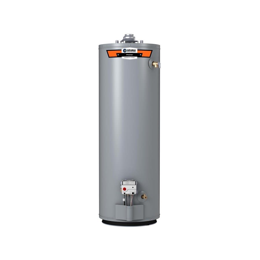 Atmospheric Tall Residential Water Heater, 40 gal, Natural Gas, 40 Kbtu/hr, 0.66 Energy Factor