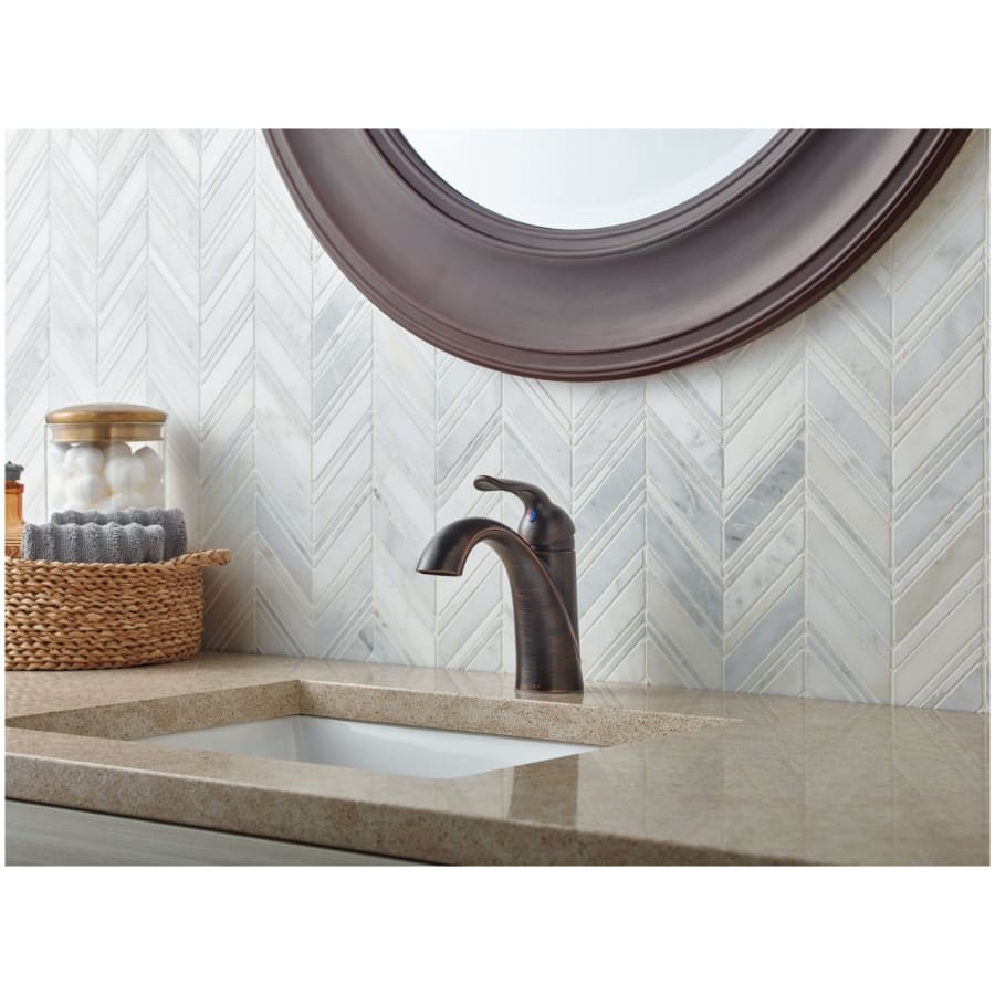 Lahara Single Hole Bathroom Faucet with Optional Base Plate - Includes Lifetime Warranty