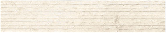 Marble Latte Rectangle, Raked, Scraped 4X20