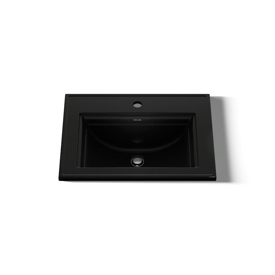 Memoirs Stately 17" Drop In Bathroom Sink with 1 Hole Drilled and Overflow