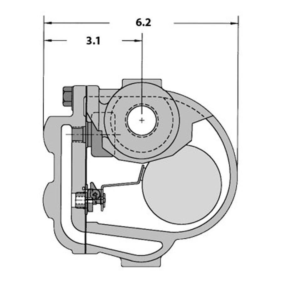 Steam Trap, 1 in, FNPT, Cast Iron