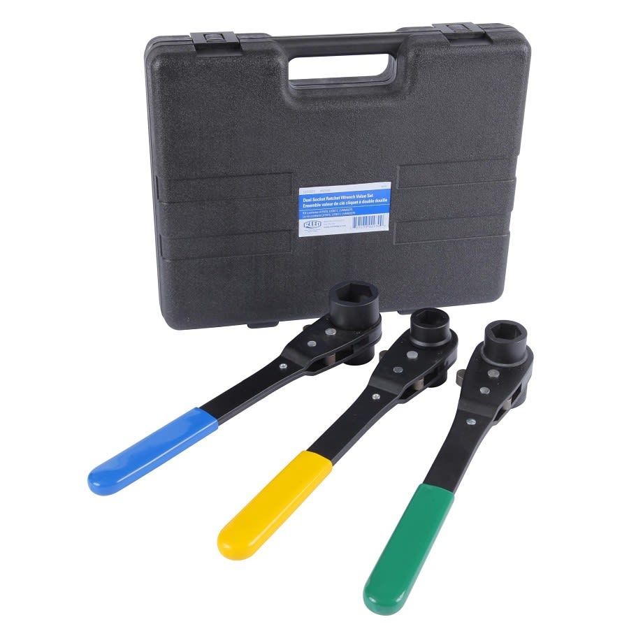 Thru-Bolt™ Dual Socket Ratchet Wrench Set, 3 Pieces