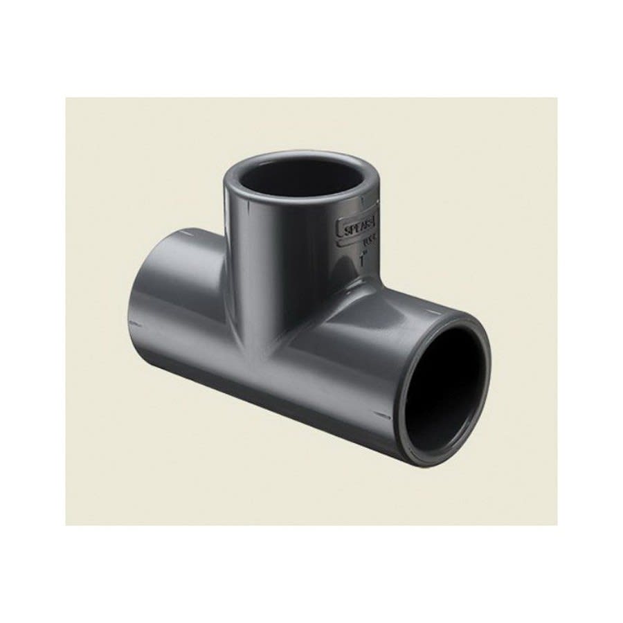 Tee, 1 in, Socket, SCH 80/XH, PVC