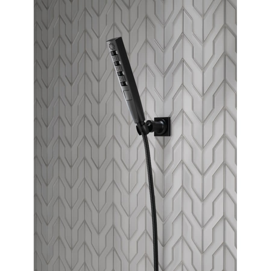 Universal Showering 1.75 GPM Multi Function Hand Shower Package with Touch-Clean and H2Okinetic® Technologies - Includes Hose and Mounting Bracket