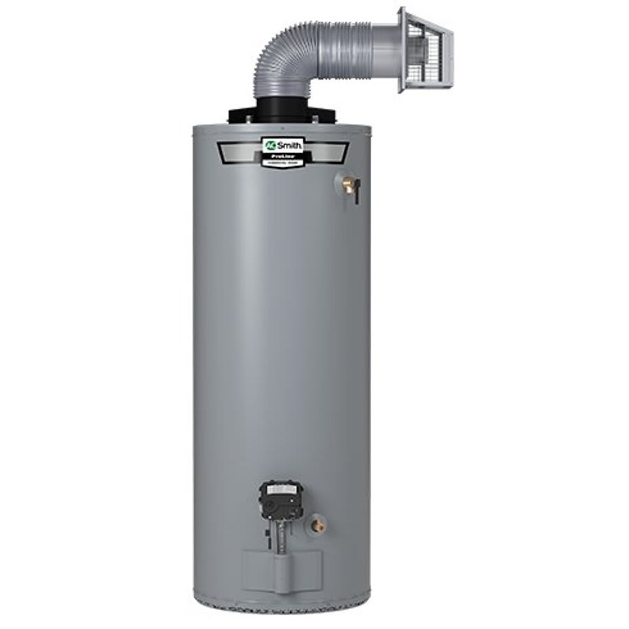 Direct Tall Residential Water Heater, 50 gal, Natural Gas, 40 Kbtu/hr, 0.62 Energy Factor