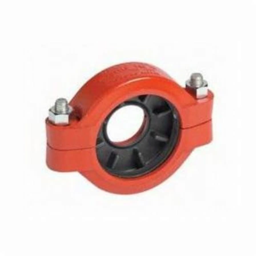 Coupling, 2 x 1-1/2 in, Groove, Ductile Iron, Enamel Painted