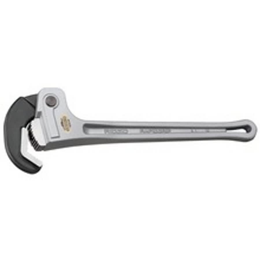 RapidGrip® Pipe Wrench, 2 in, Spring Loaded Jaw, Aluminum Handle