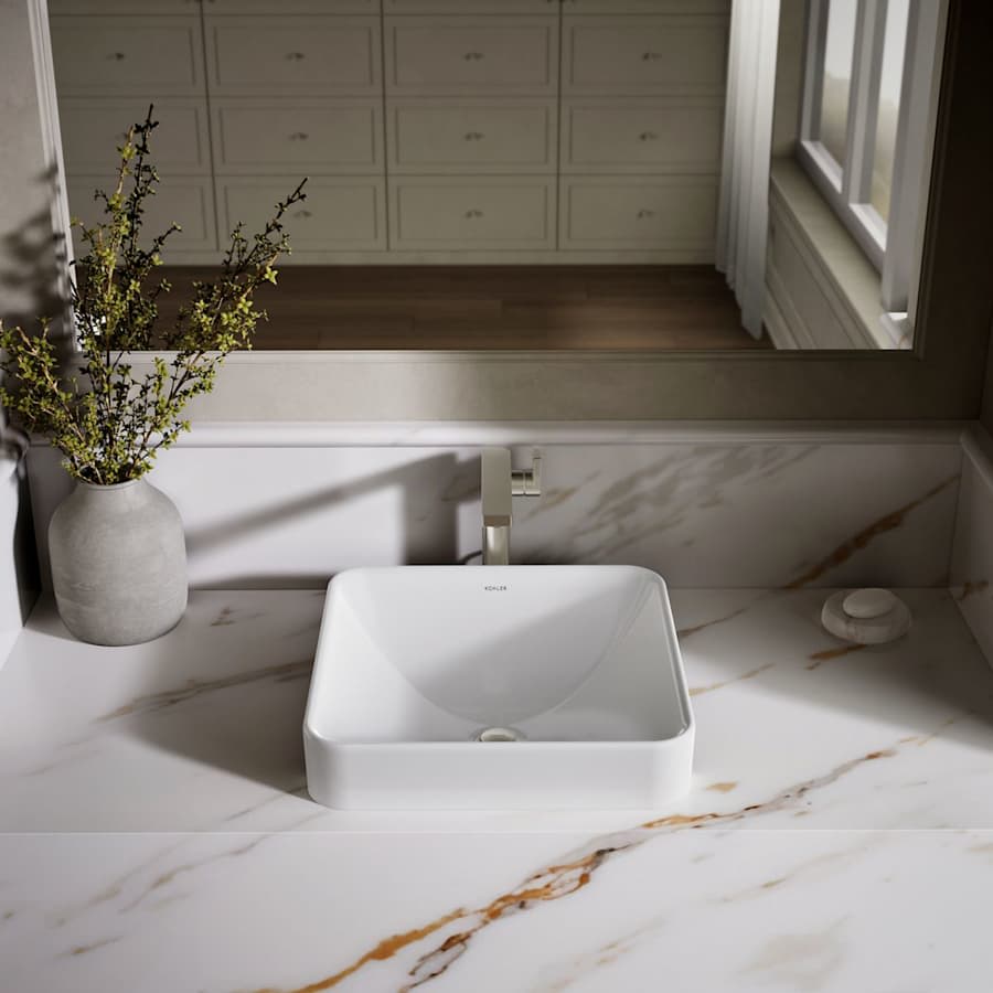 Vox 16-3/4" Vessel Sink with Overflow