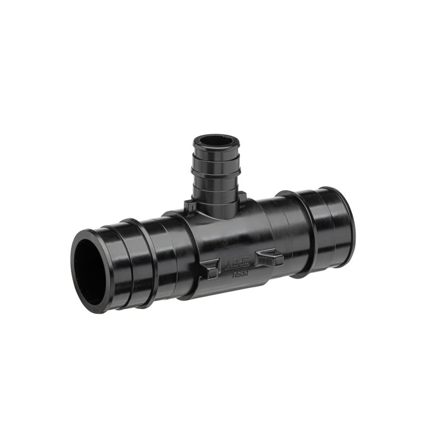 Tee, 1 x 1/2 in, Expansion PEX, Poly