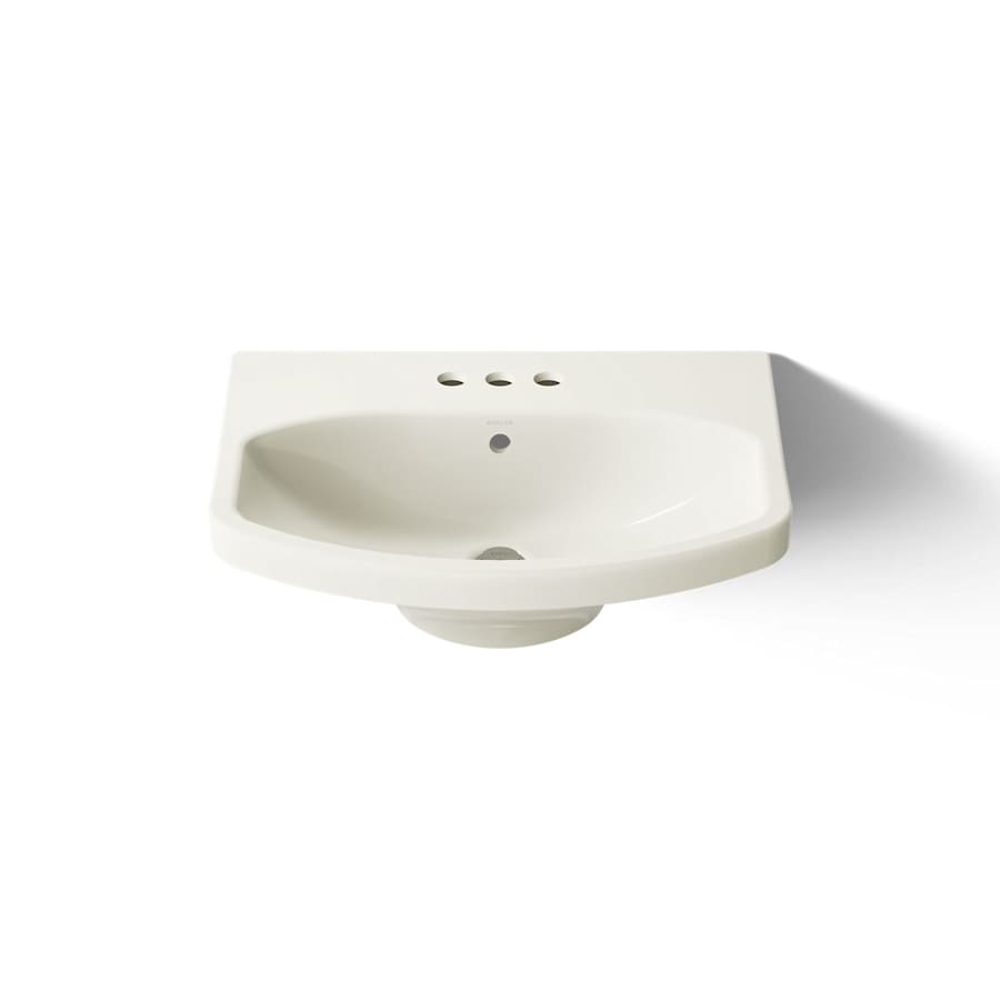 Cimarron 21" Pedestal Bathroom Sink with 3 Holes Drilled and Overflow