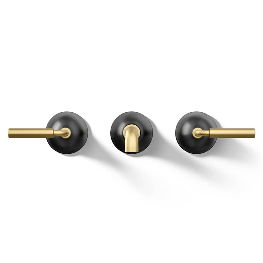 Tone 1.2 GPM Wall Mounted Widespread Bathroom Faucet