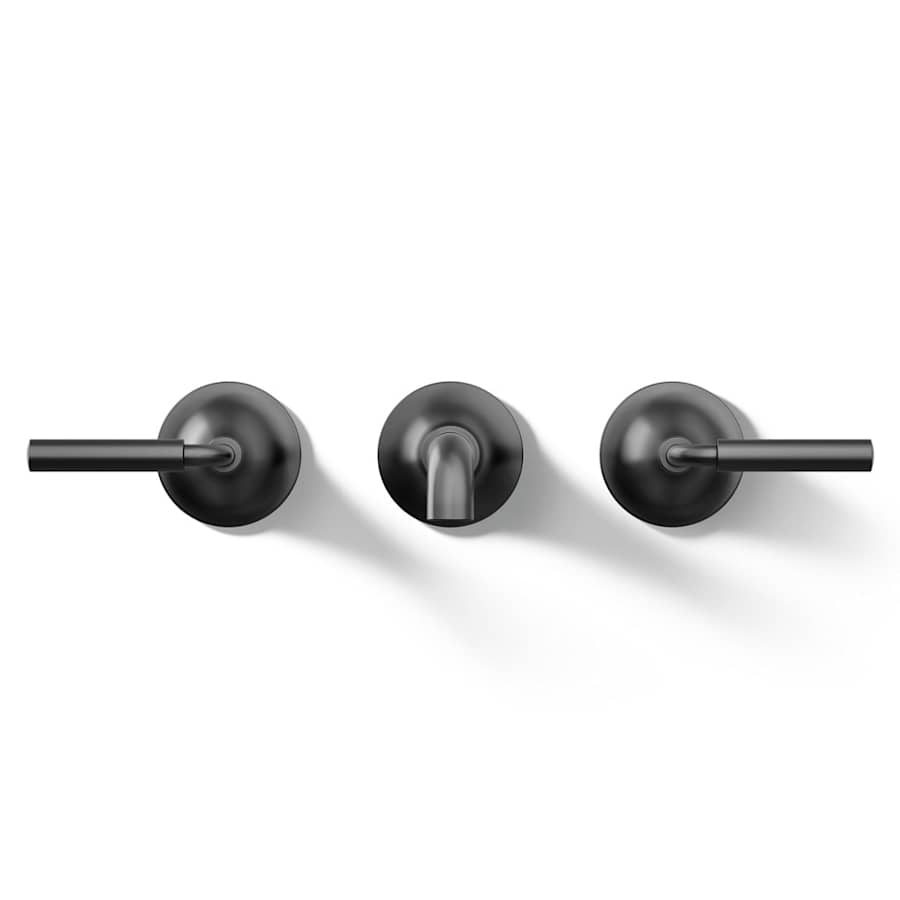 Tone 1.2 GPM Wall Mounted Widespread Bathroom Faucet